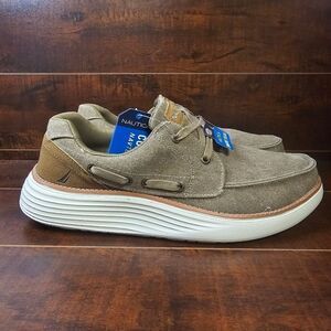 Nautica Barber Canvas Lace-Up Casual Navtech Boat Sneaker Mens Size 10